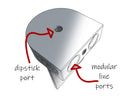 3D Printed Recirculated Oil Catch Can Complete STL File