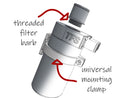 3D Printed Vented Oil Catch Can Complete STL File