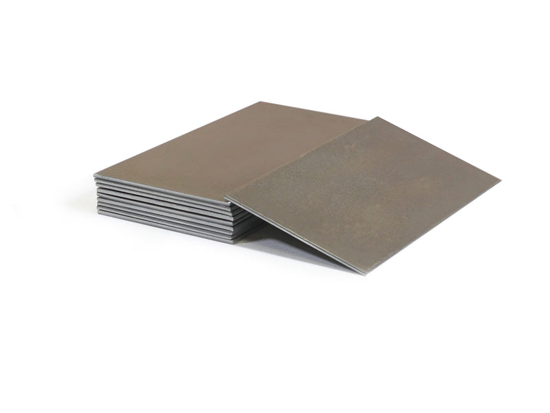 Aluminum & Steel TIG Welding Combo Kit - 1/8" Cold Rolled Steel Coupons, 1/16" Cold Rolled Steel Coupons, 1/8” 5052 Aluminum Coupons, 1/16” 5052 Aluminum coupons - 1 Universal Tungsten - All You Need