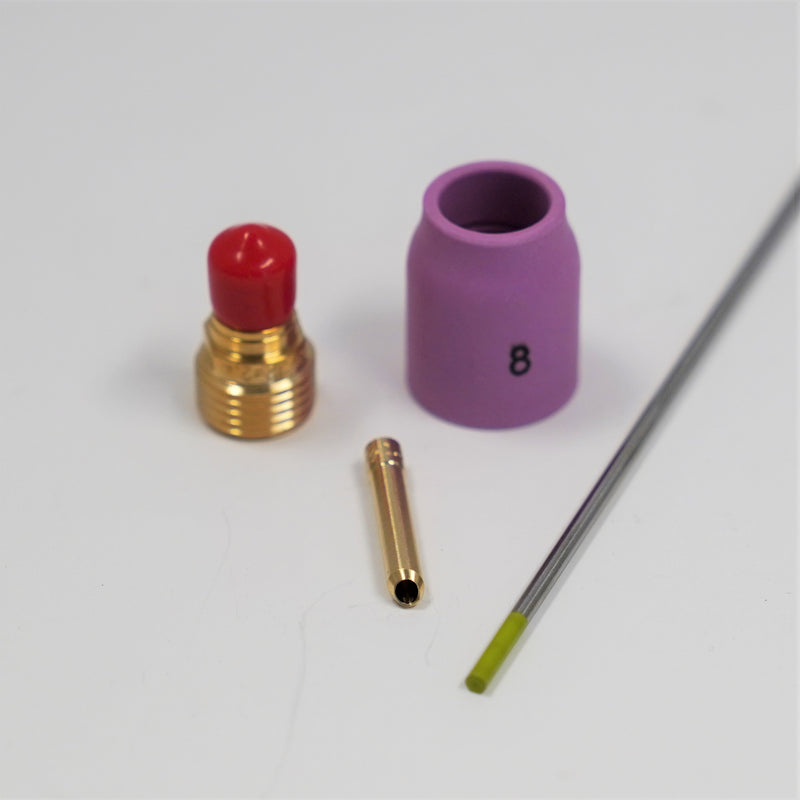 9/20 TIG Torch Consumable Kit for Steel