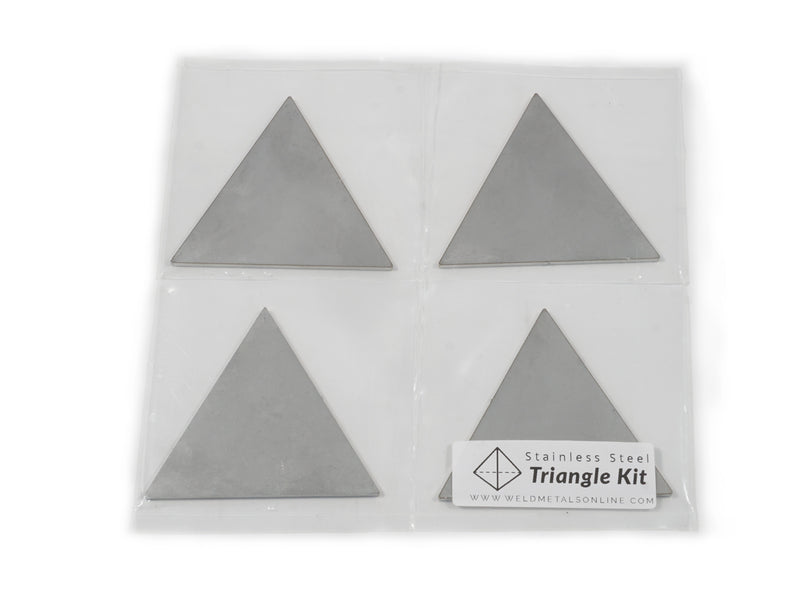 stainless steel TIG welding practice pyramid kit