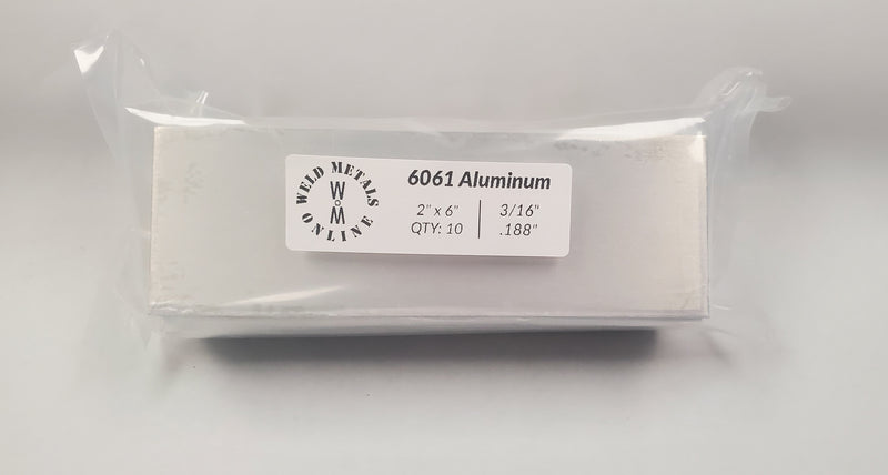 6061 Aluminum 2x6 Coupons