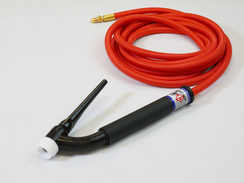 CK Worldwide 150A 17 25-Ft. Flex Head TIG Torch w/ SuperFlex Cable