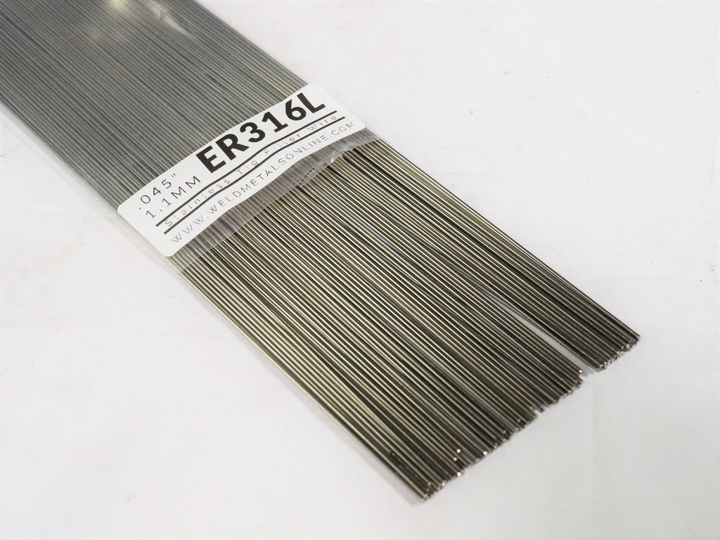 ER316L TIG Stainless Steel Welding Rods – 36" Length, 5lb Pack By SÜA (Various Sizes)