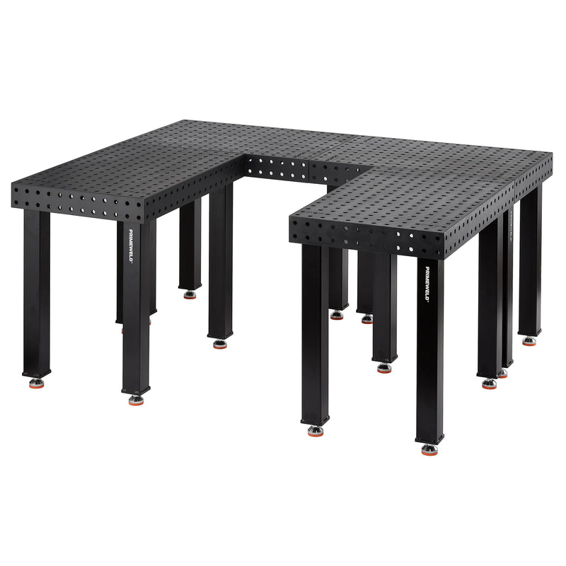 Table Leg Fixture PrimeWeld Fixture Table 2x3 Cast Iron With Nitrate Coating & Legs