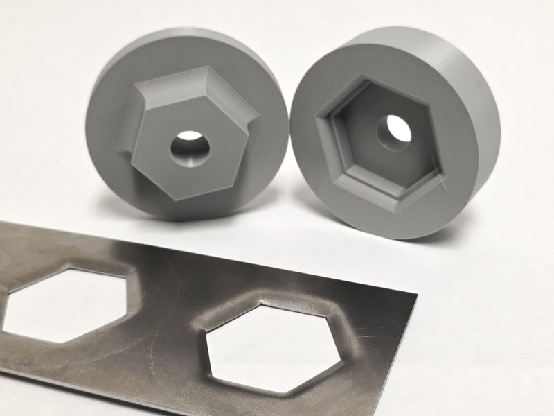 Hexagon Dimple Die 3D Print File