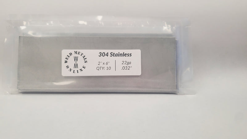 304 2B Stainless Steel 2x6 Coupons