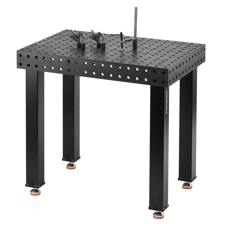 PrimeWeld Fixture Table 2x3 Cast Iron With Nitrate Coating & Legs