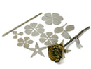 Stainless Steel Metal Rose Kit