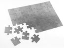 40 Piece Stainless Steel Metal Jigsaw Puzzle