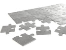 40 Piece Stainless Steel Metal Jigsaw Puzzle