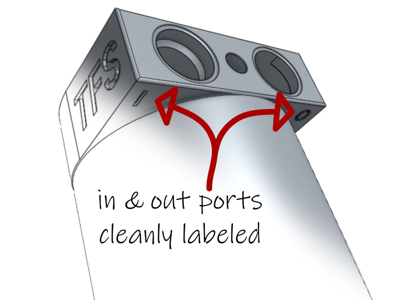 3D Printed Recirculated Oil Catch Can Complete STL File