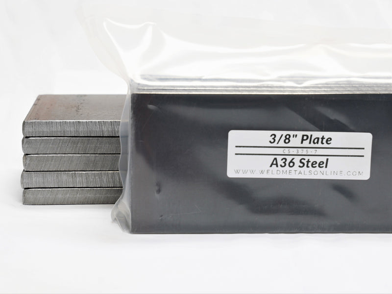3/8" A36 Steel Plate Welding Coupons