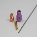 17/18/26 Stubby TIG Torch Kit for Aluminum