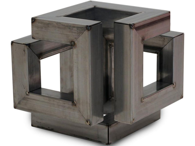 Cube Infini Acier Design