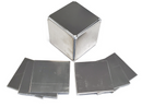 6 aluminum square practice welding coupons TIG welding cube