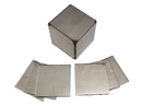 6 stainless steel square practice welding coupons TIG welding cube