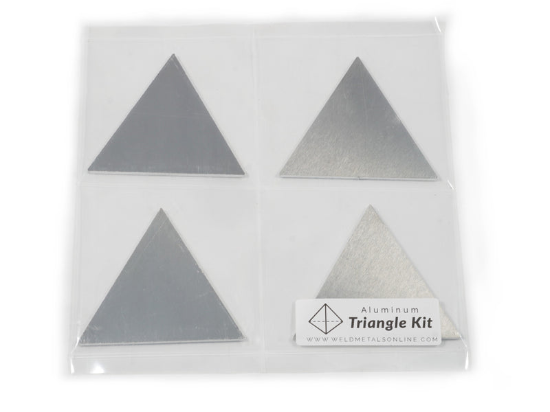 aluminum TIG welding practice pyramid kit