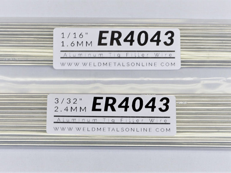 Aluminum TIG Welding Starter Kit – (20) 1/8” 5052 Aluminum Coupons, (20) 1/16” 5052 Aluminum Coupons - 1 Universal Tungsten – 1/16” 3/32” ER4043 Filler - Everything You Need In One Kit
