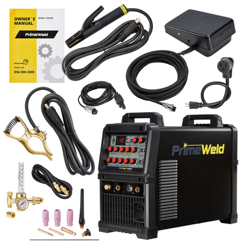 TIG325X AC/DC TIG Welder With Foot Pedal No TIG Torch Included