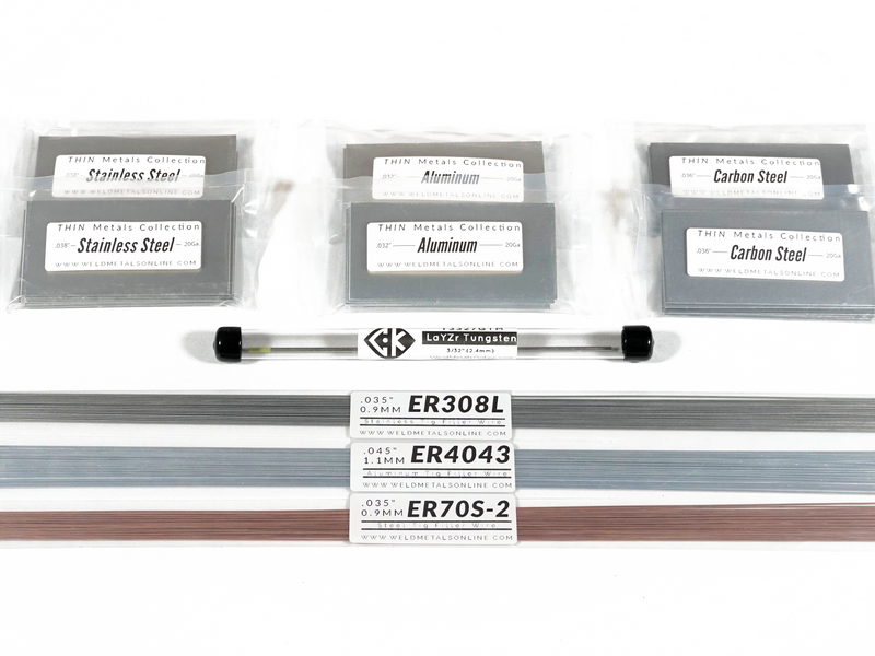 13 PC Welding Practice Kit - 10 Style Mild Steel Coupons For Welding Training & Skill Building