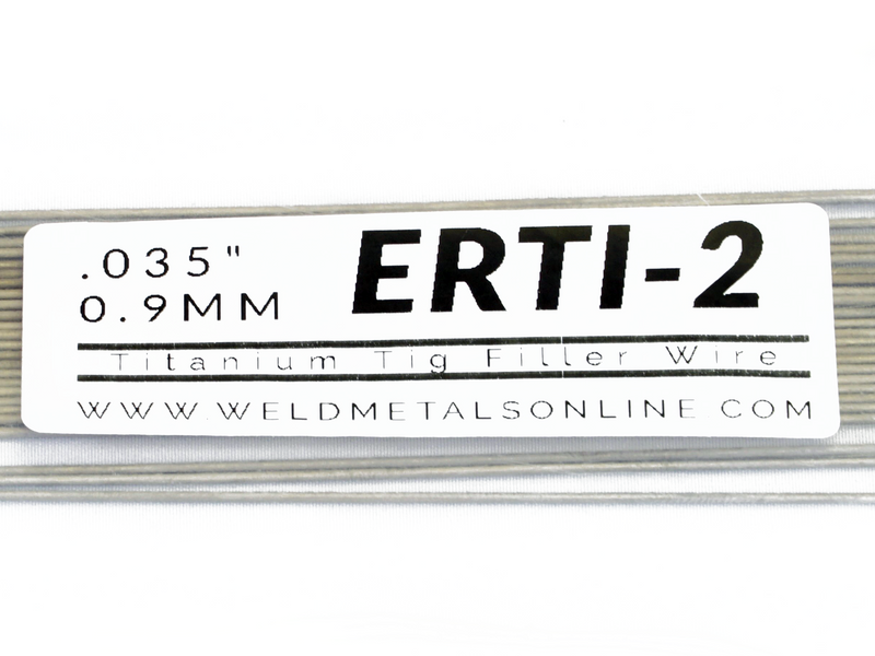 Titanium TIG filler wire .035 inches 0.9 millimeters